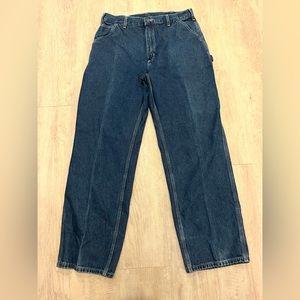 Dungaree fit carhartt jeans 36x32 baggy